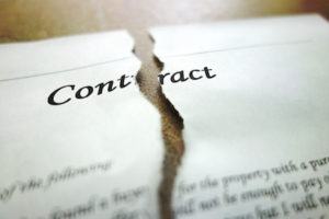 A separation agreement being torn up after being invalidated